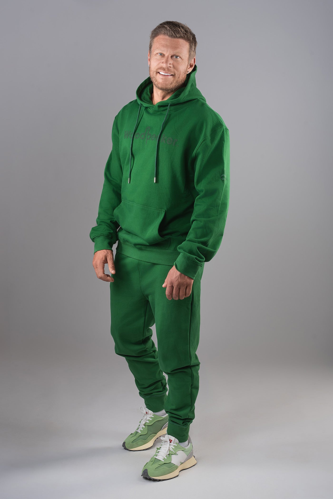 Unisex Cotton Sweatsuit - Electric Green
