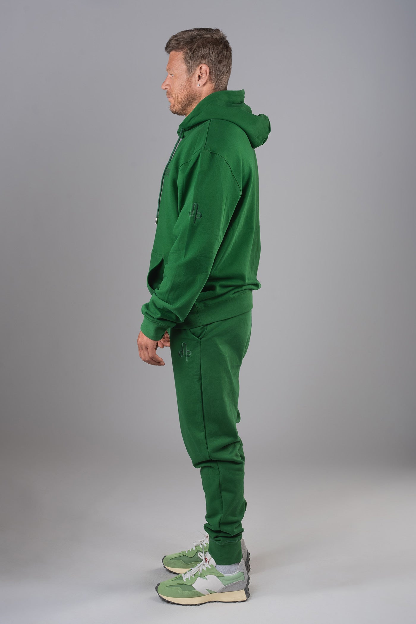 Unisex Cotton Sweatsuit - Electric Green – Woodpecker Int.