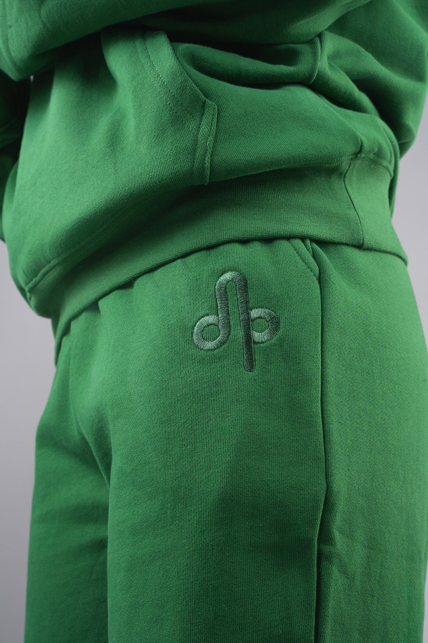 Unisex Cotton Sweatsuit - Electric Green