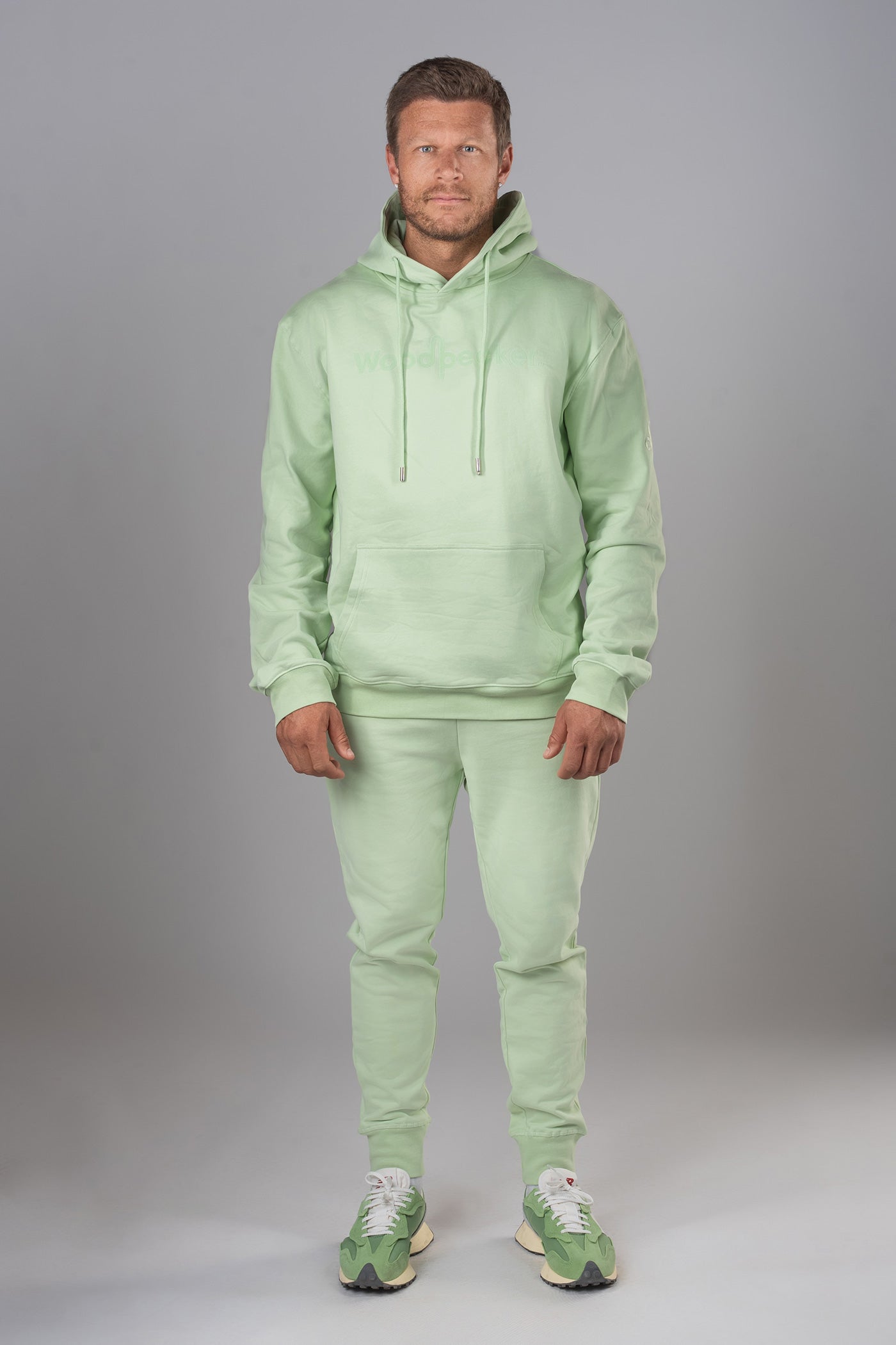 Unisex Cotton Sweatsuit - Honeydew