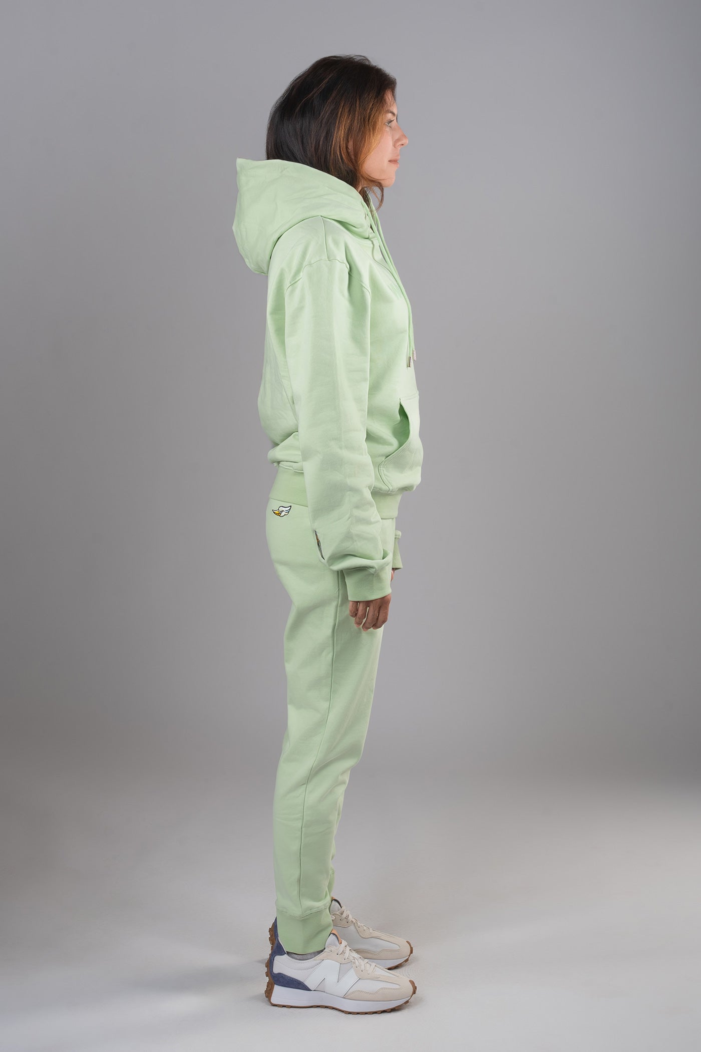 Unisex Cotton Sweatsuit - Honeydew