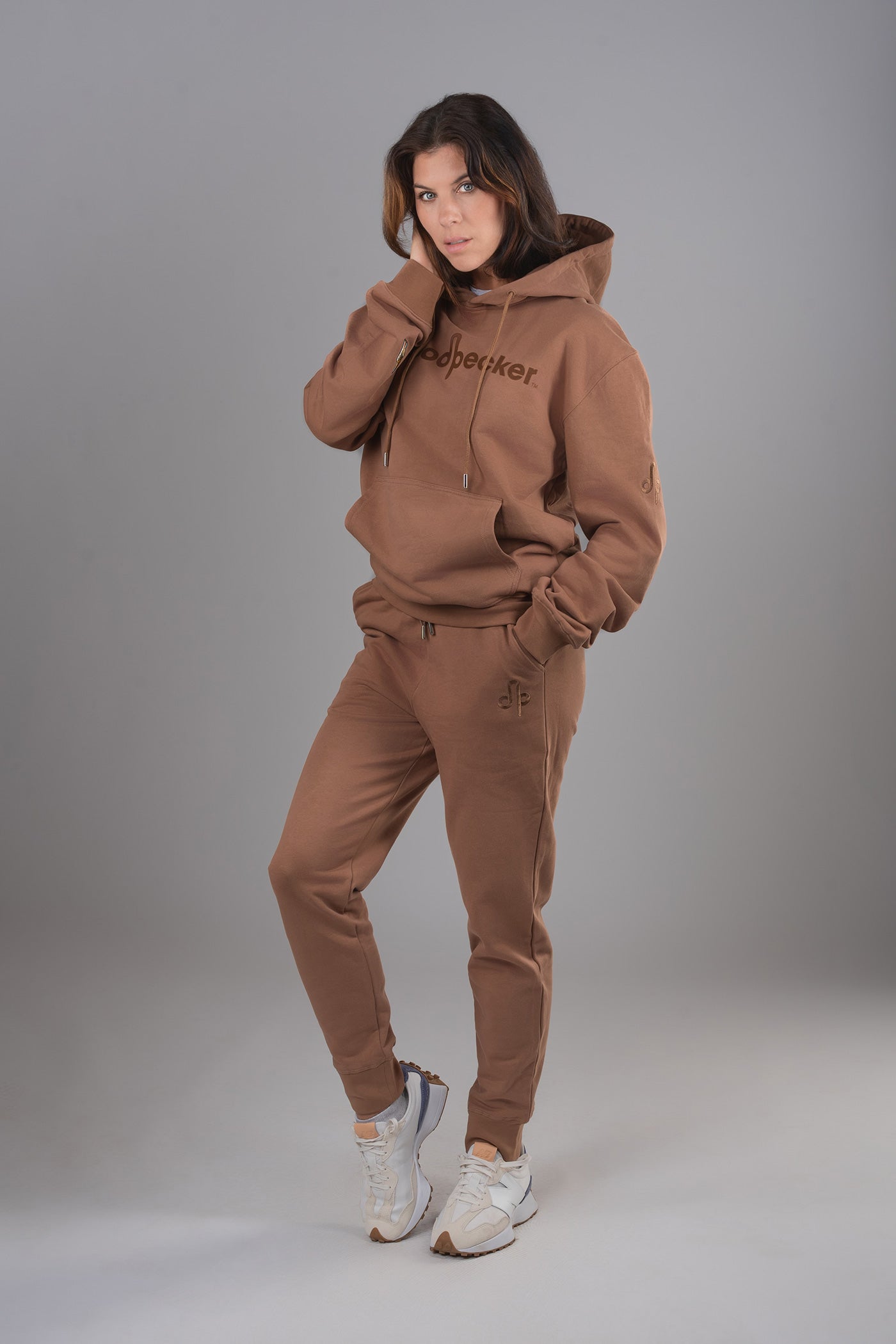 Unisex Cotton Sweatsuit - Mocha
