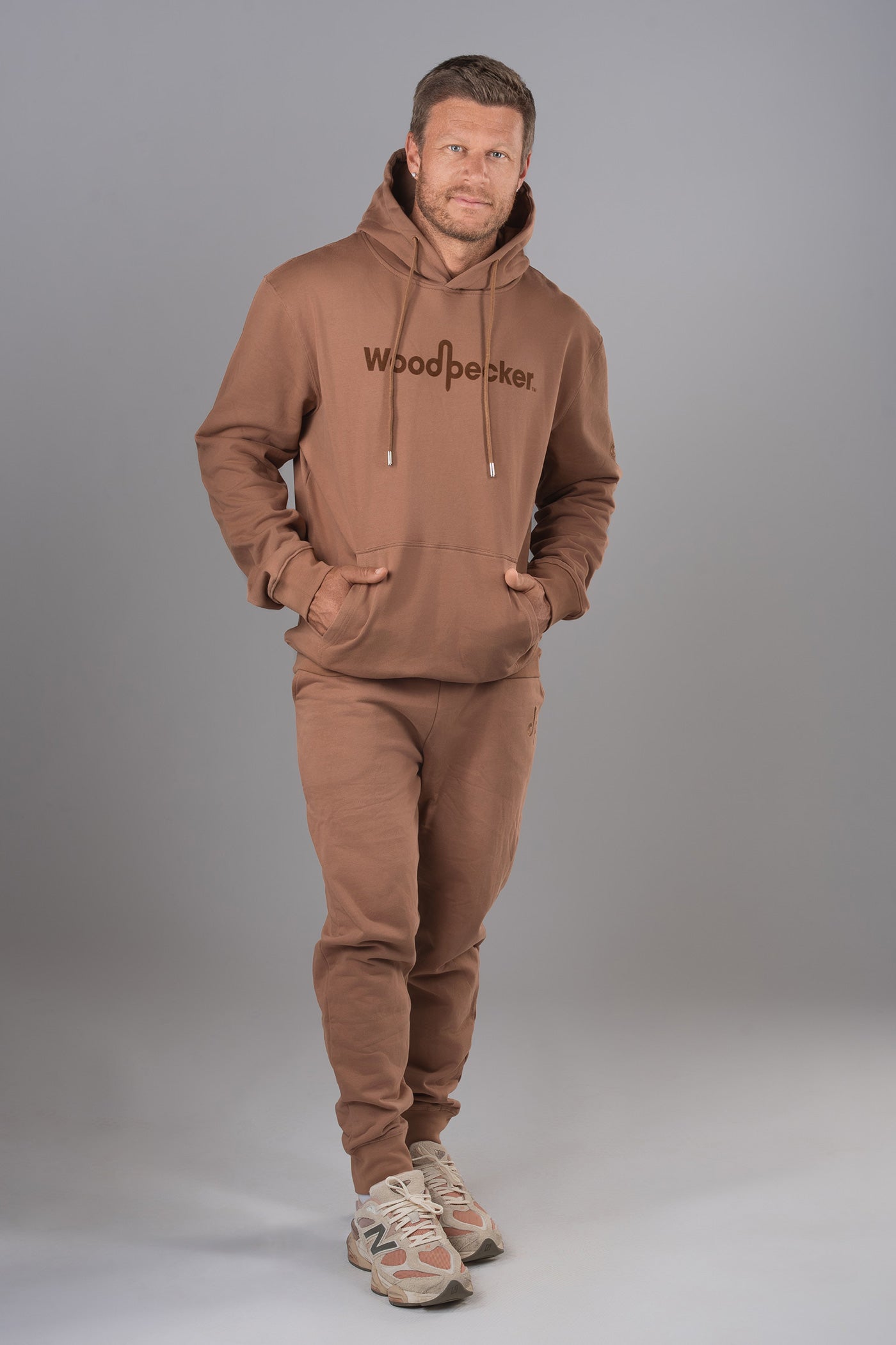 Unisex Cotton Sweatsuit - Mocha