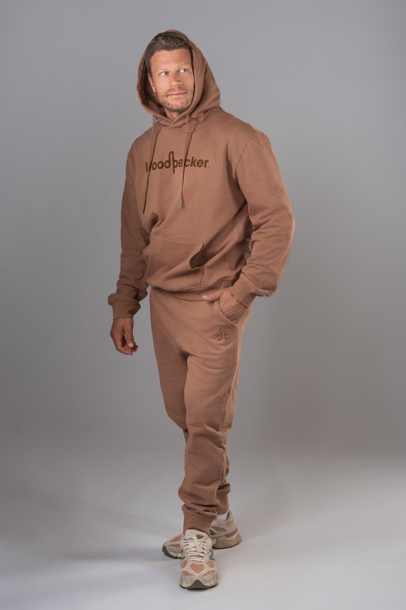 Unisex Cotton Sweatsuit - Mocha