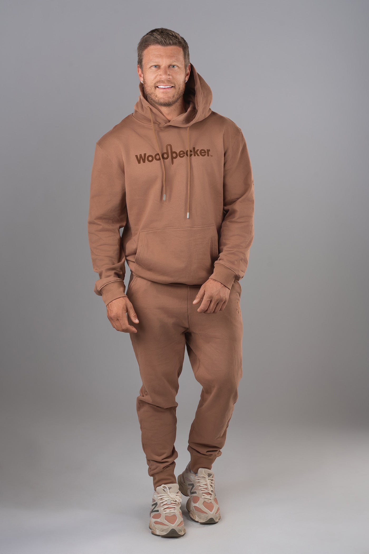 Unisex Cotton Sweatsuit - Mocha