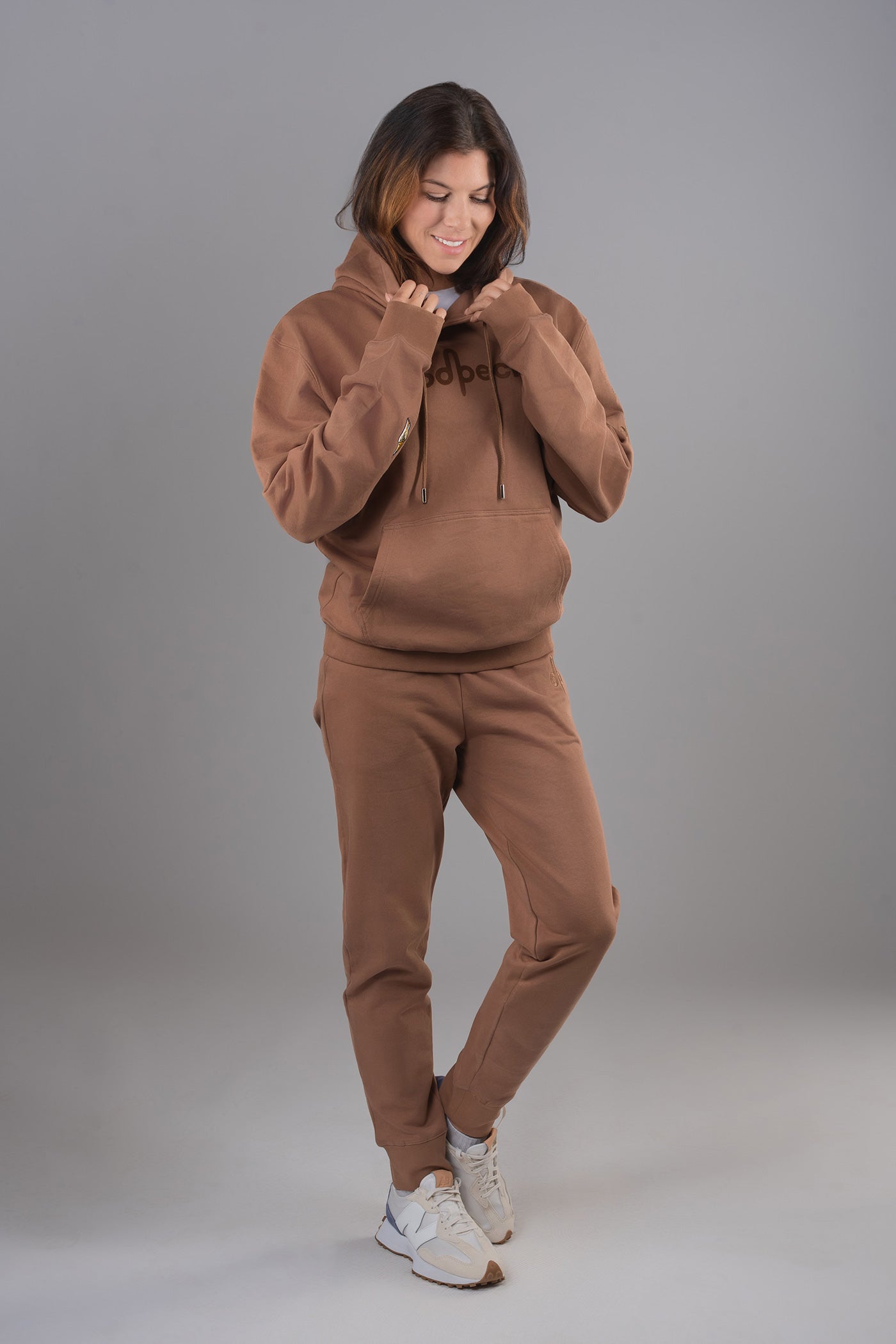 Unisex Cotton Sweatsuit - Mocha