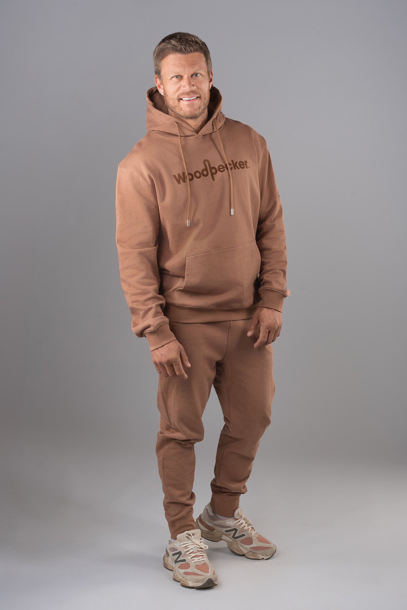 Unisex Cotton Sweatsuit - Mocha