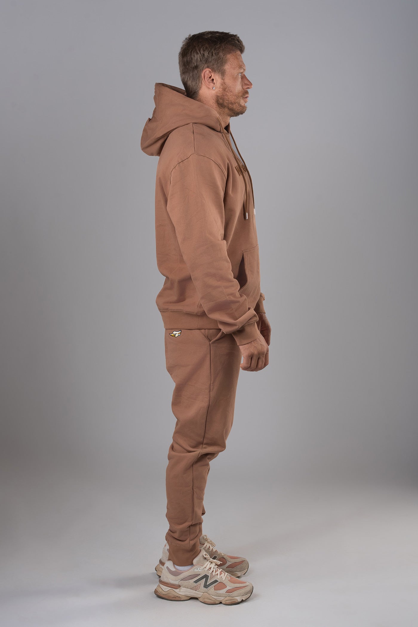 Unisex Cotton Sweatsuit - Mocha