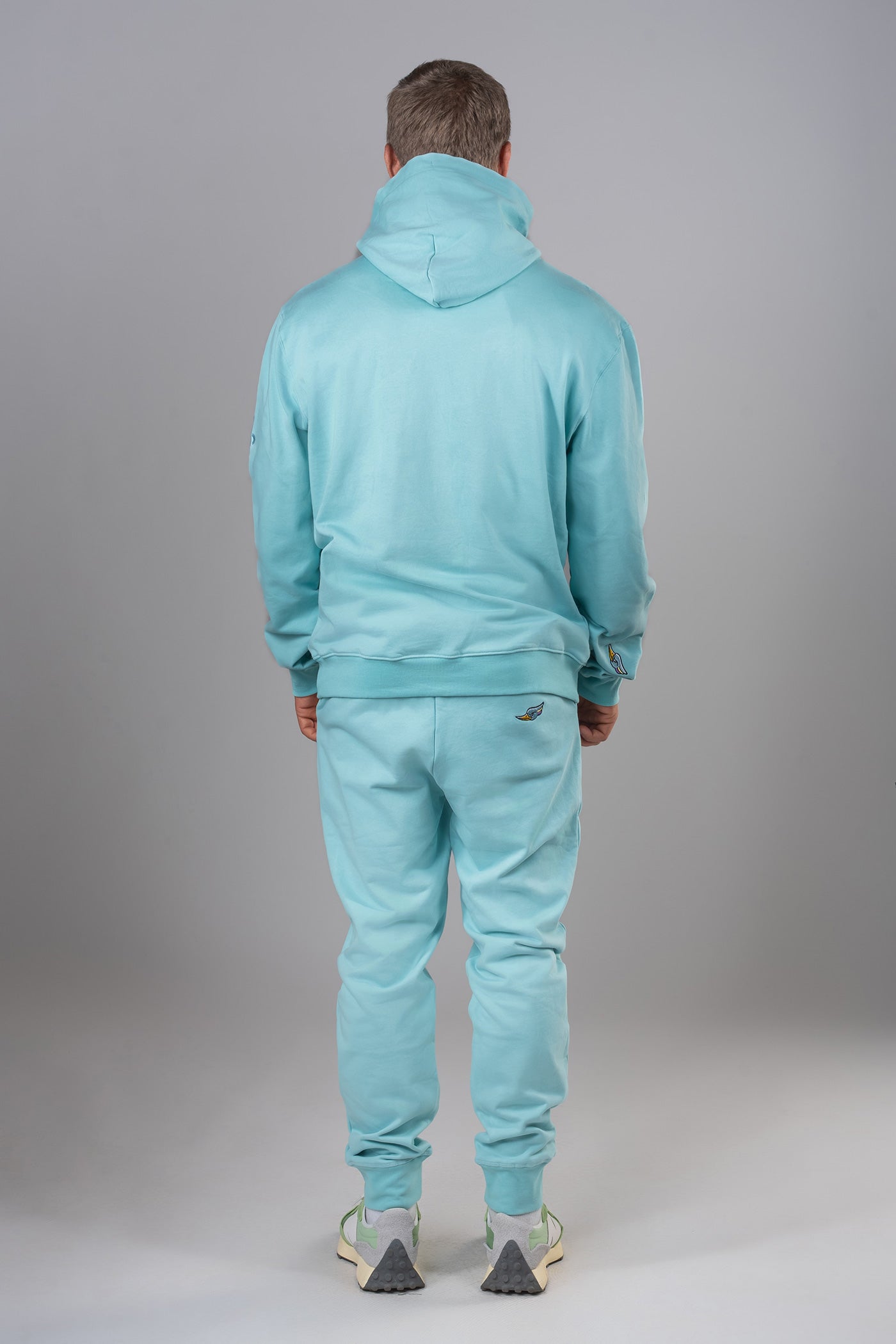 Unisex Cotton Sweatsuit - Seafoam