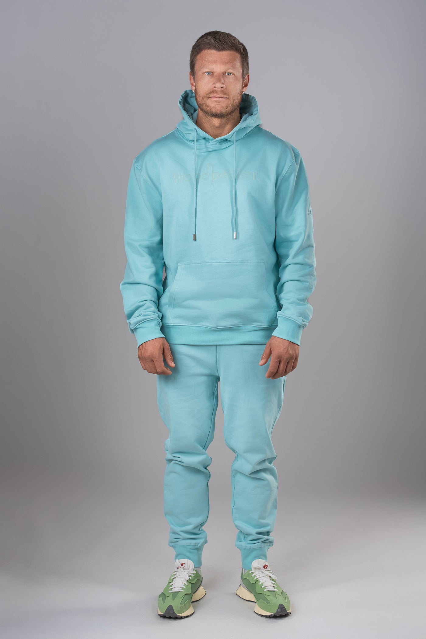 Unisex Cotton Sweatsuit - Seafoam