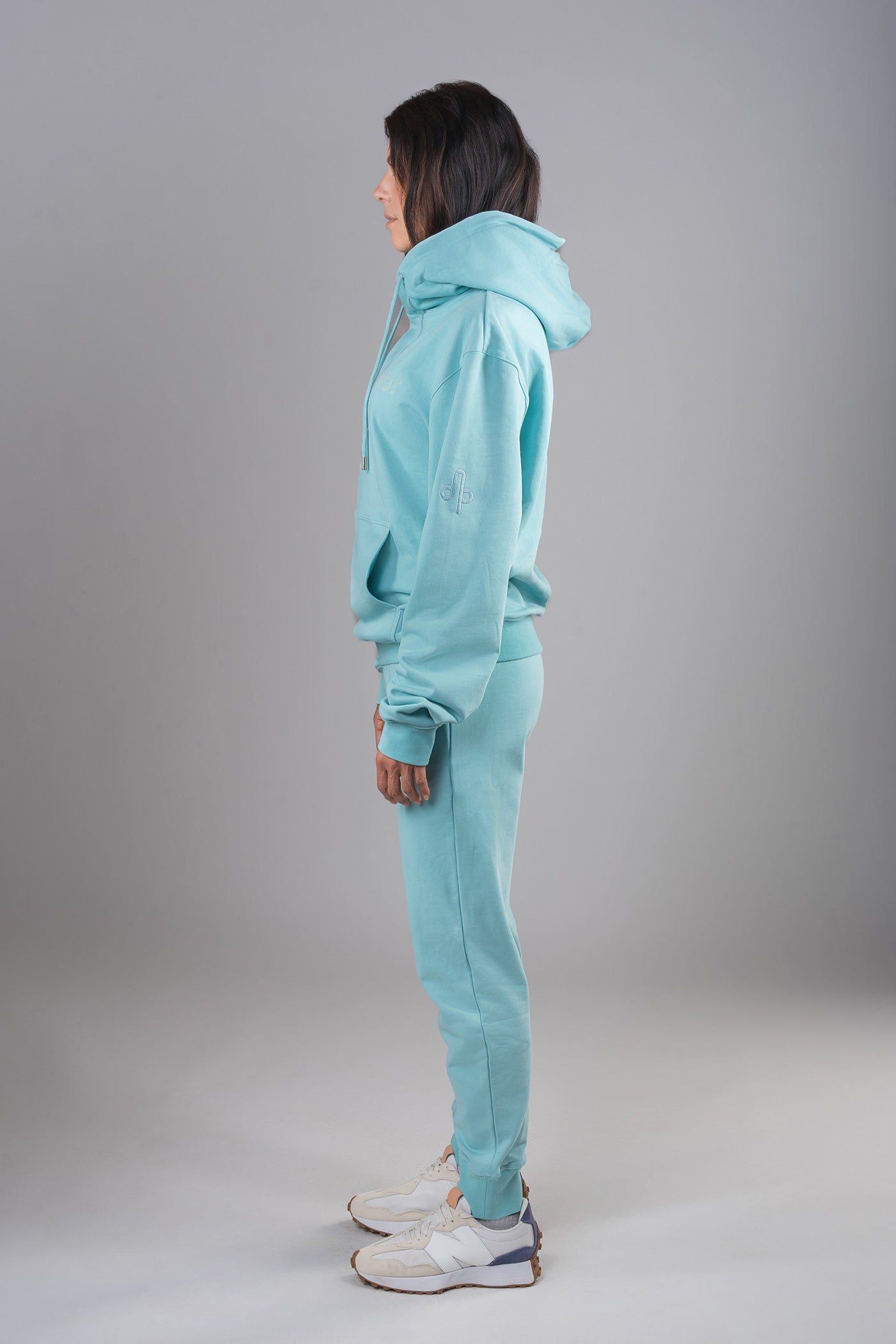 Unisex Cotton Sweatsuit - Seafoam