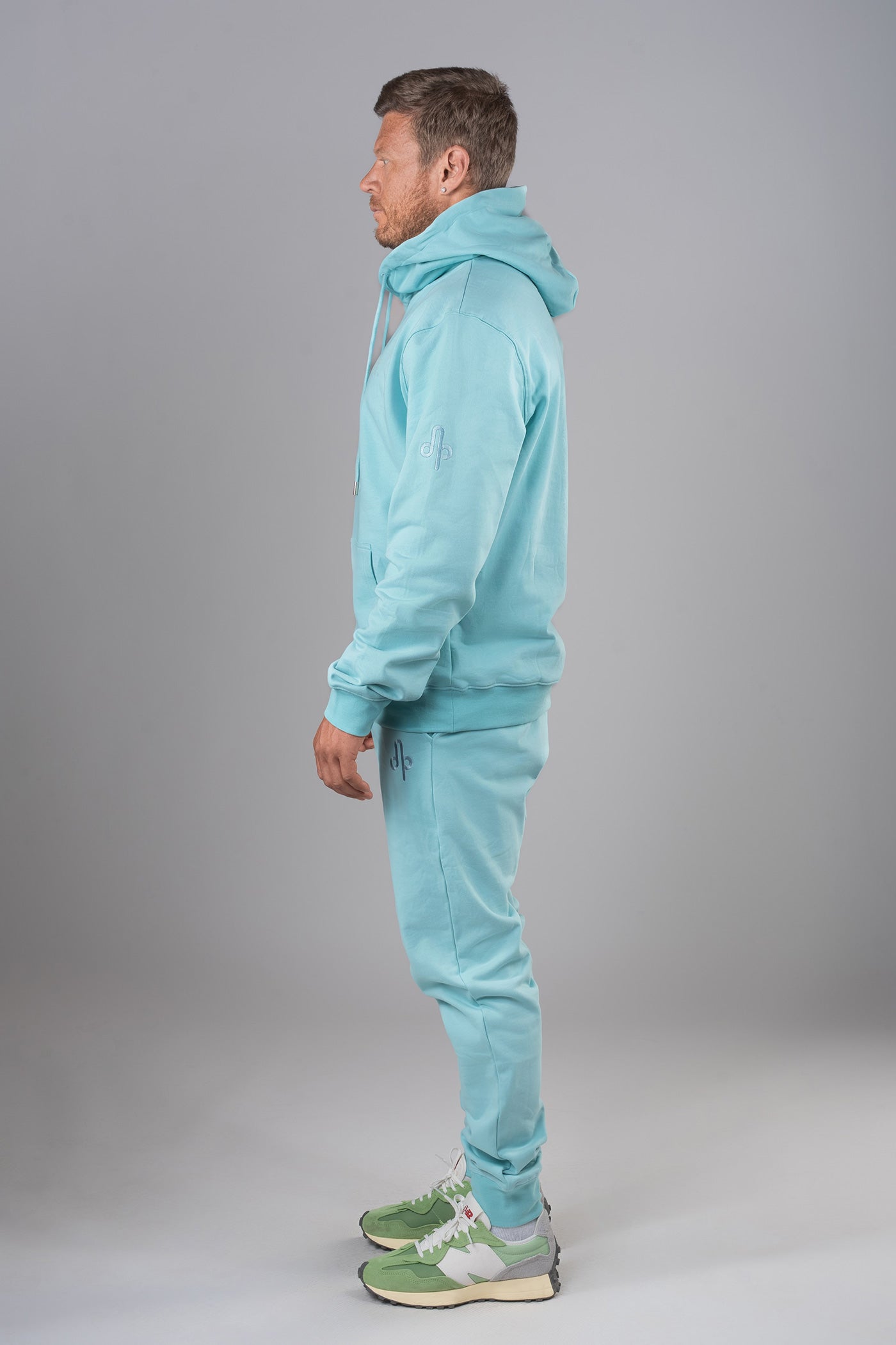 Unisex Cotton Sweatsuit - Seafoam