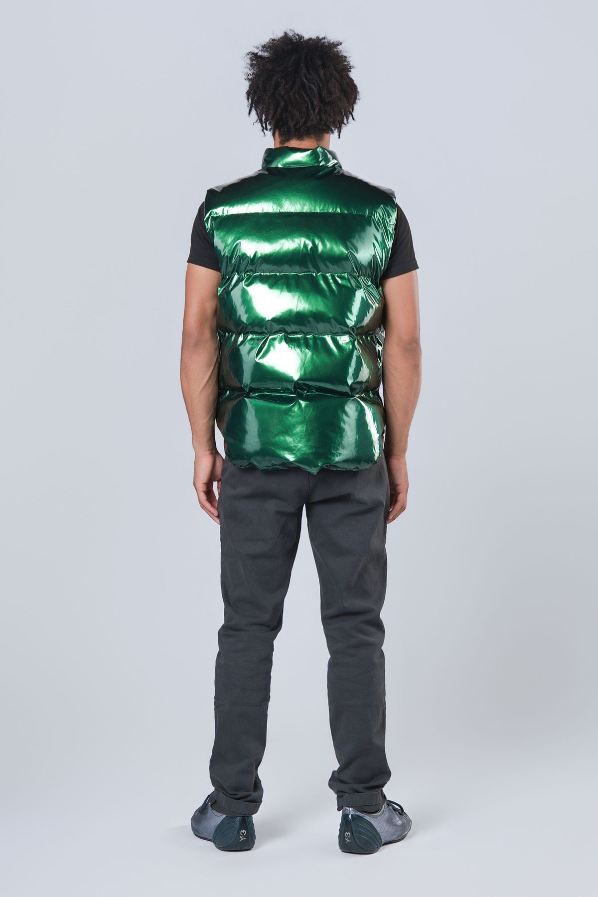 Unisex Vest - Glossy Green