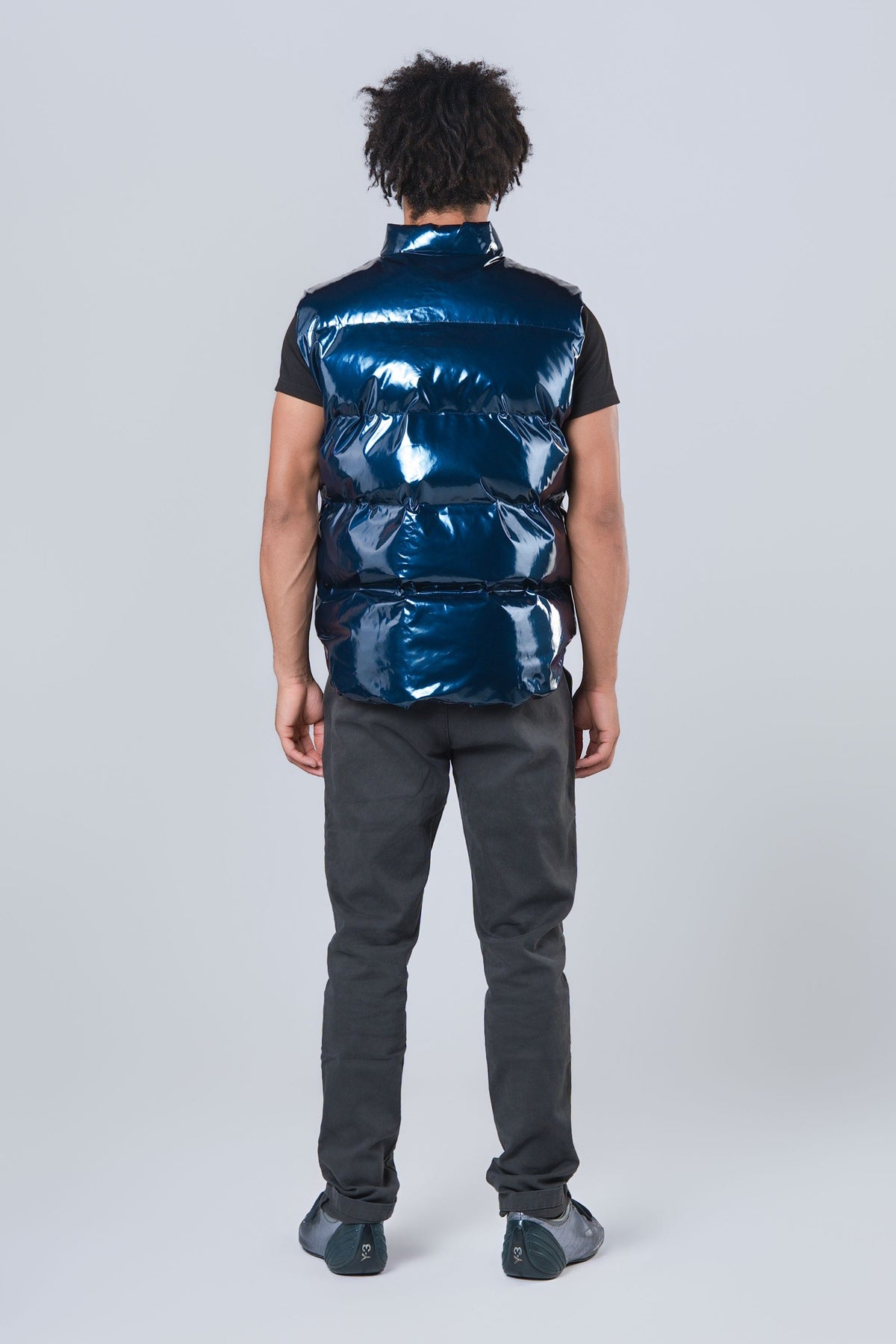 Unisex Vest - Glossy Navy