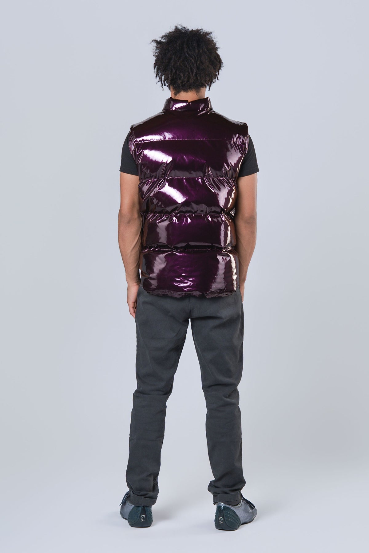 Unisex Vest - Glossy Purple