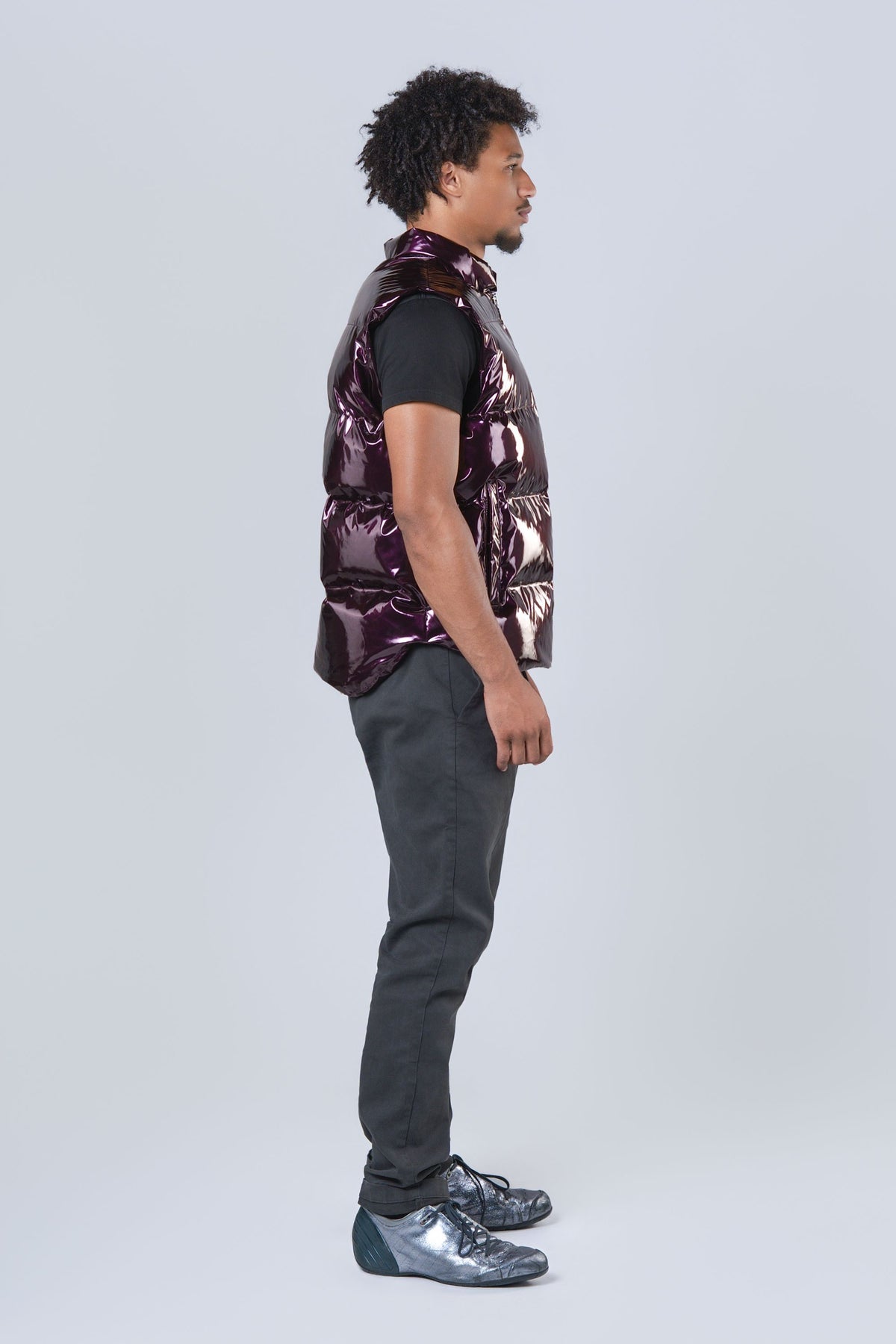 Unisex Vest - Glossy Purple