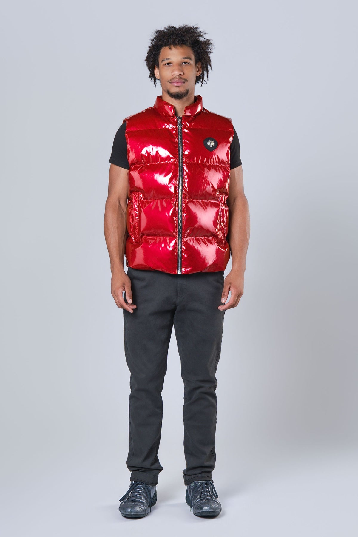 Unisex Vest - Glossy Red
