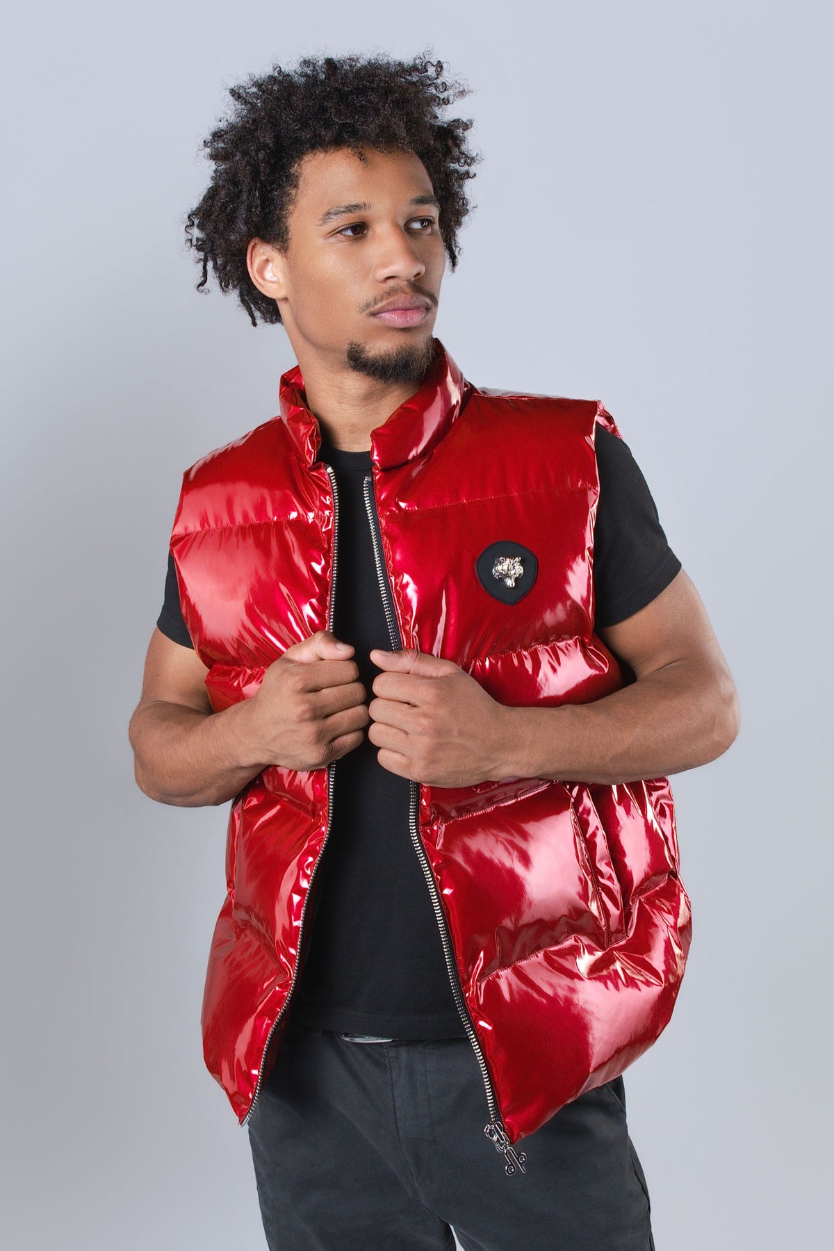 Unisex Vest - Glossy Red