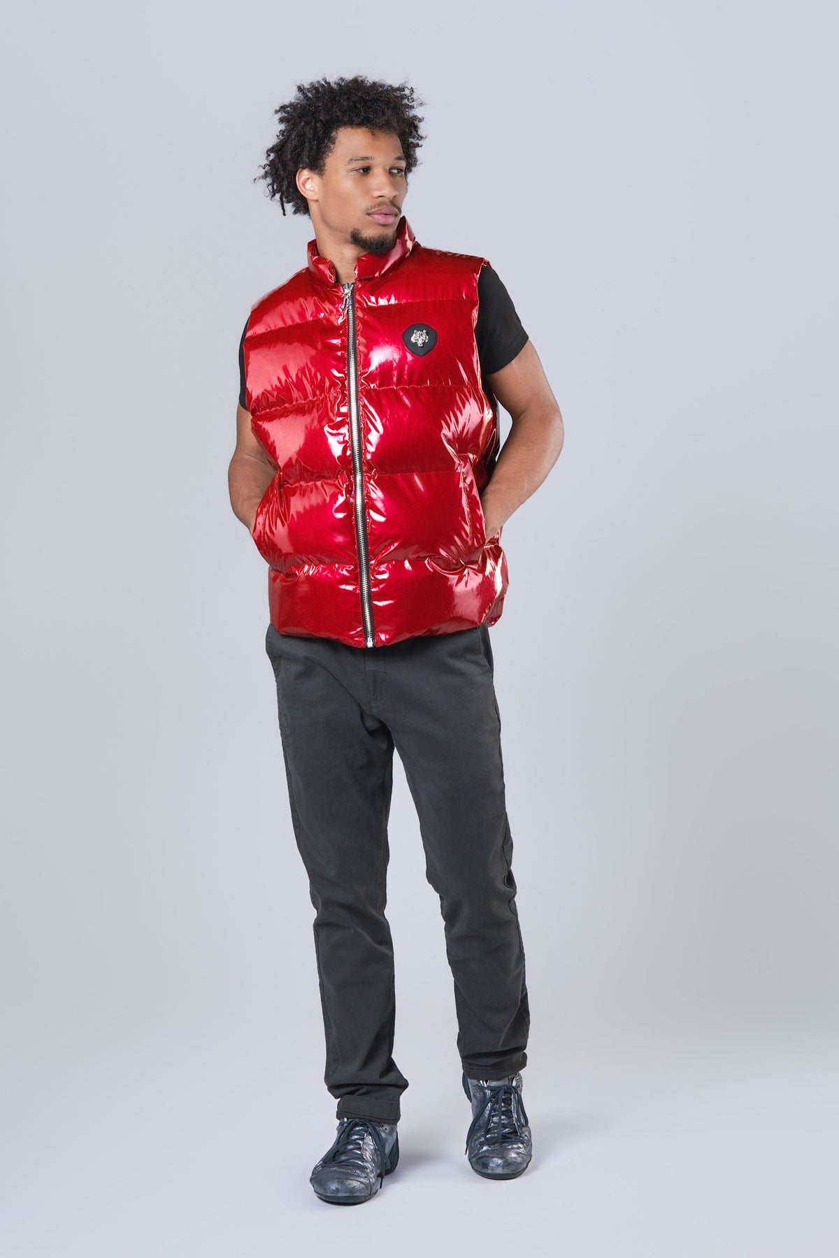Unisex Vest - Glossy Red