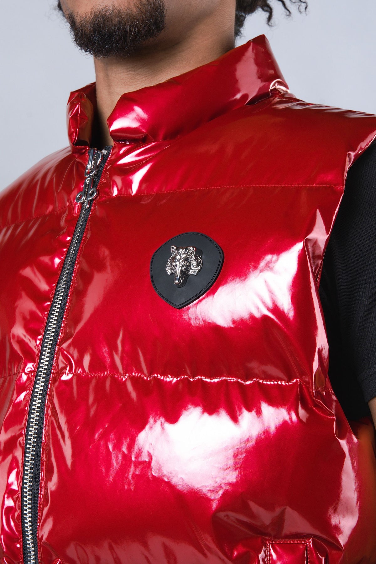 Unisex Vest - Glossy Red