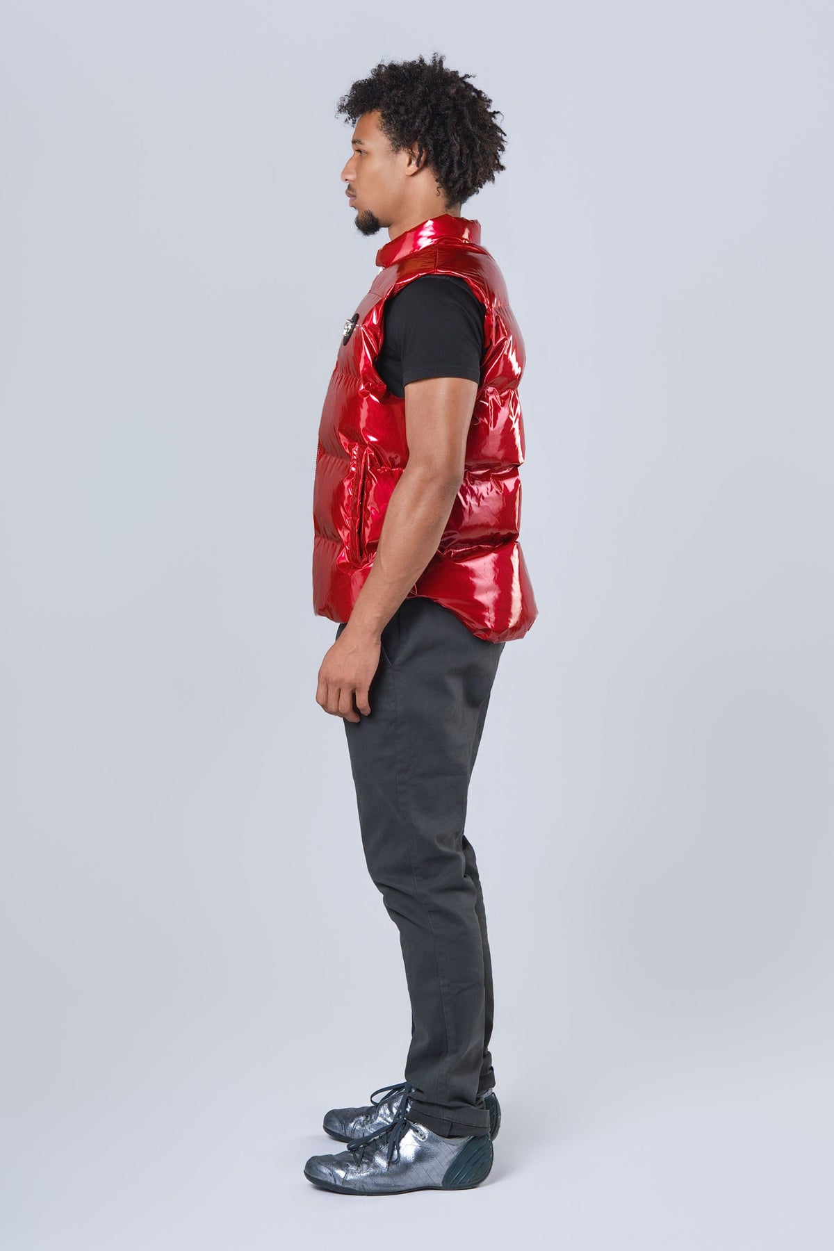 Unisex Vest - Glossy Red