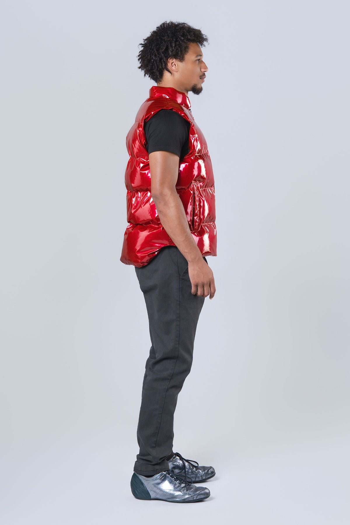 Unisex Vest - Glossy Red