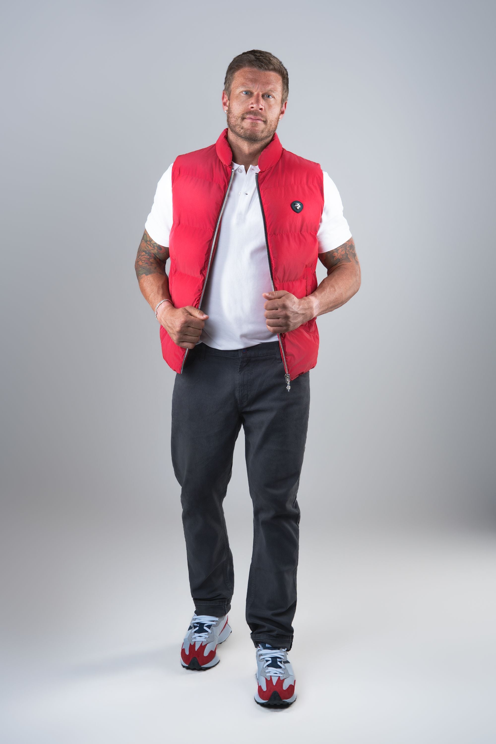 Unisex Vest - Red Diamond