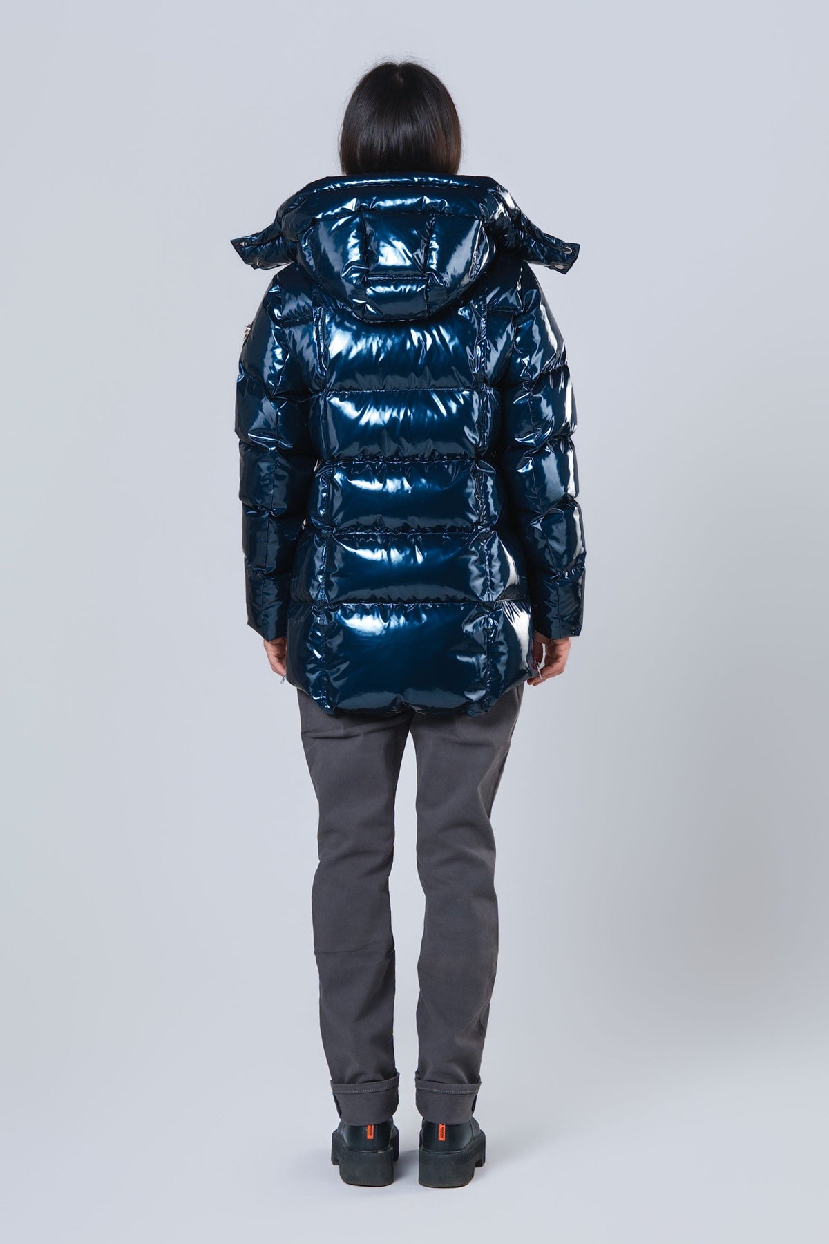 Women's Bumnester 3/4 Coat - Glossy Navy