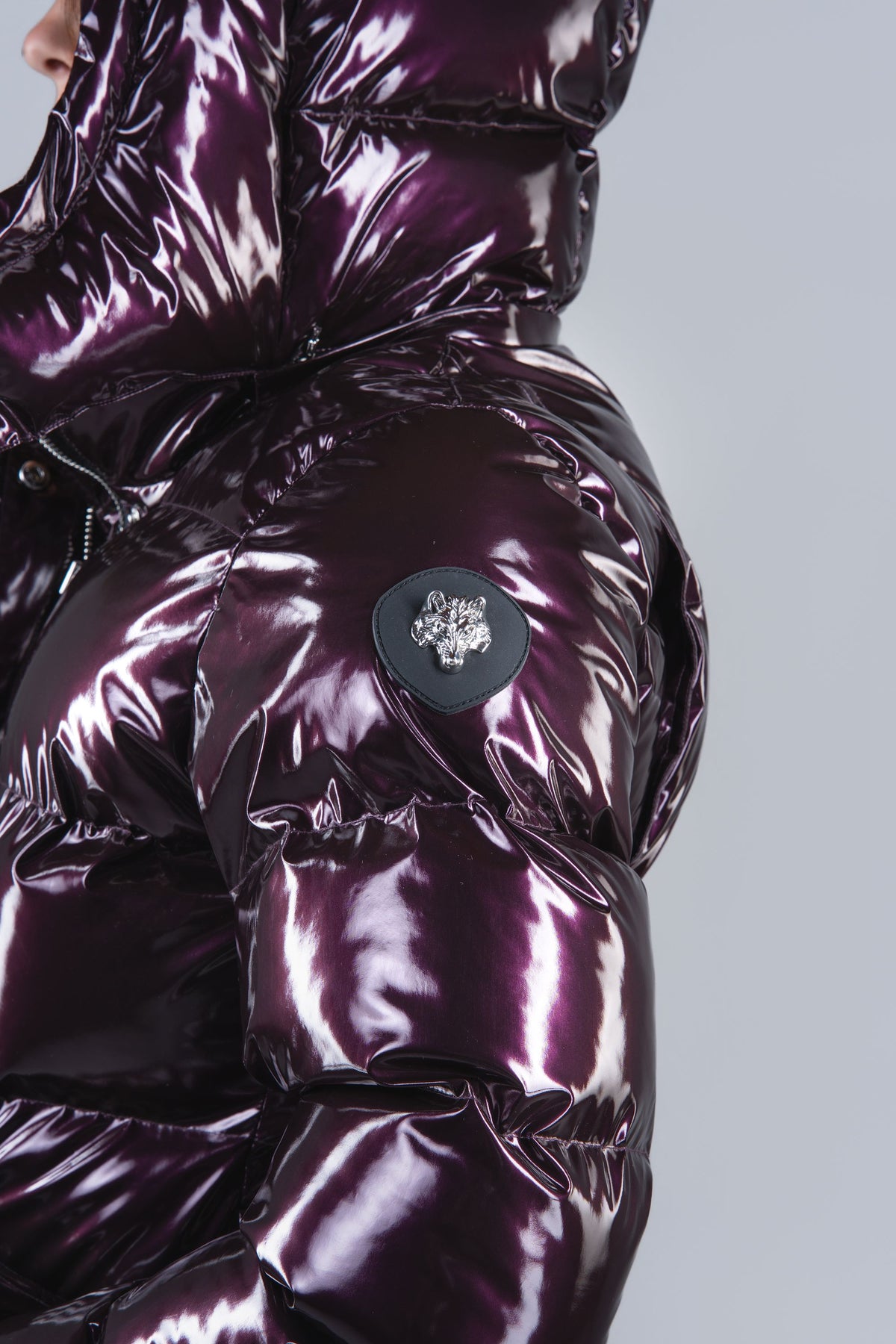 Women's Bumnester 3/4 Coat - Glossy Purple