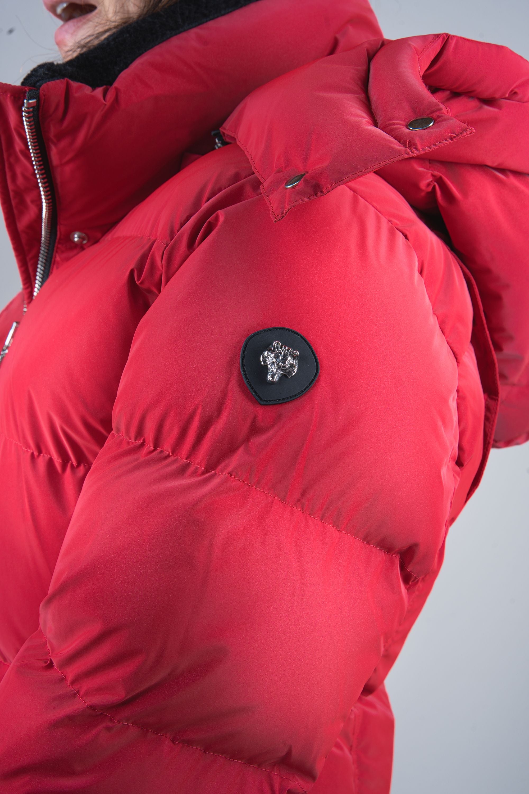Women's Bumnester 3/4 Coat - Red Diamond