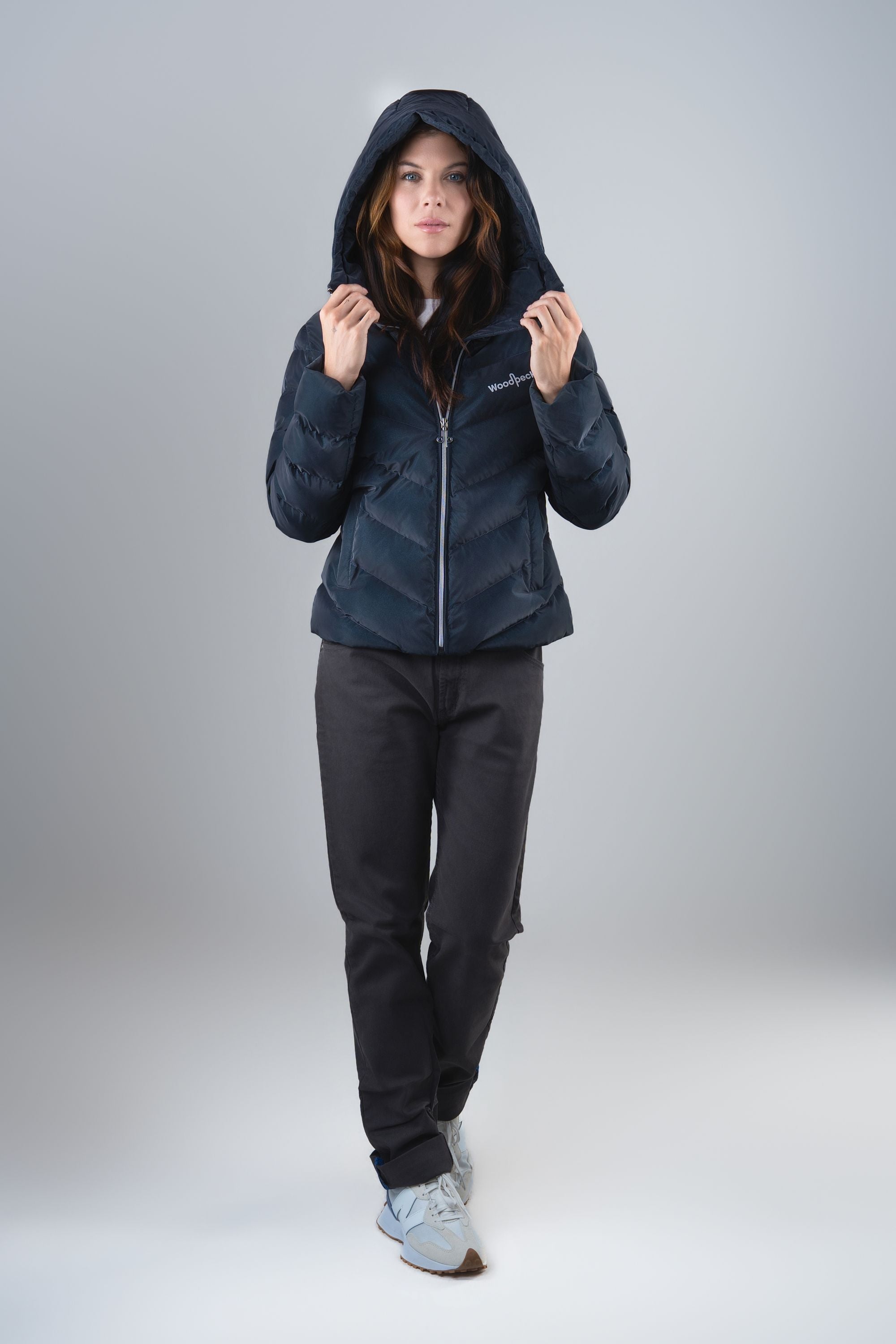 Women's Medium Weight Robin Coat - Blue Diamond