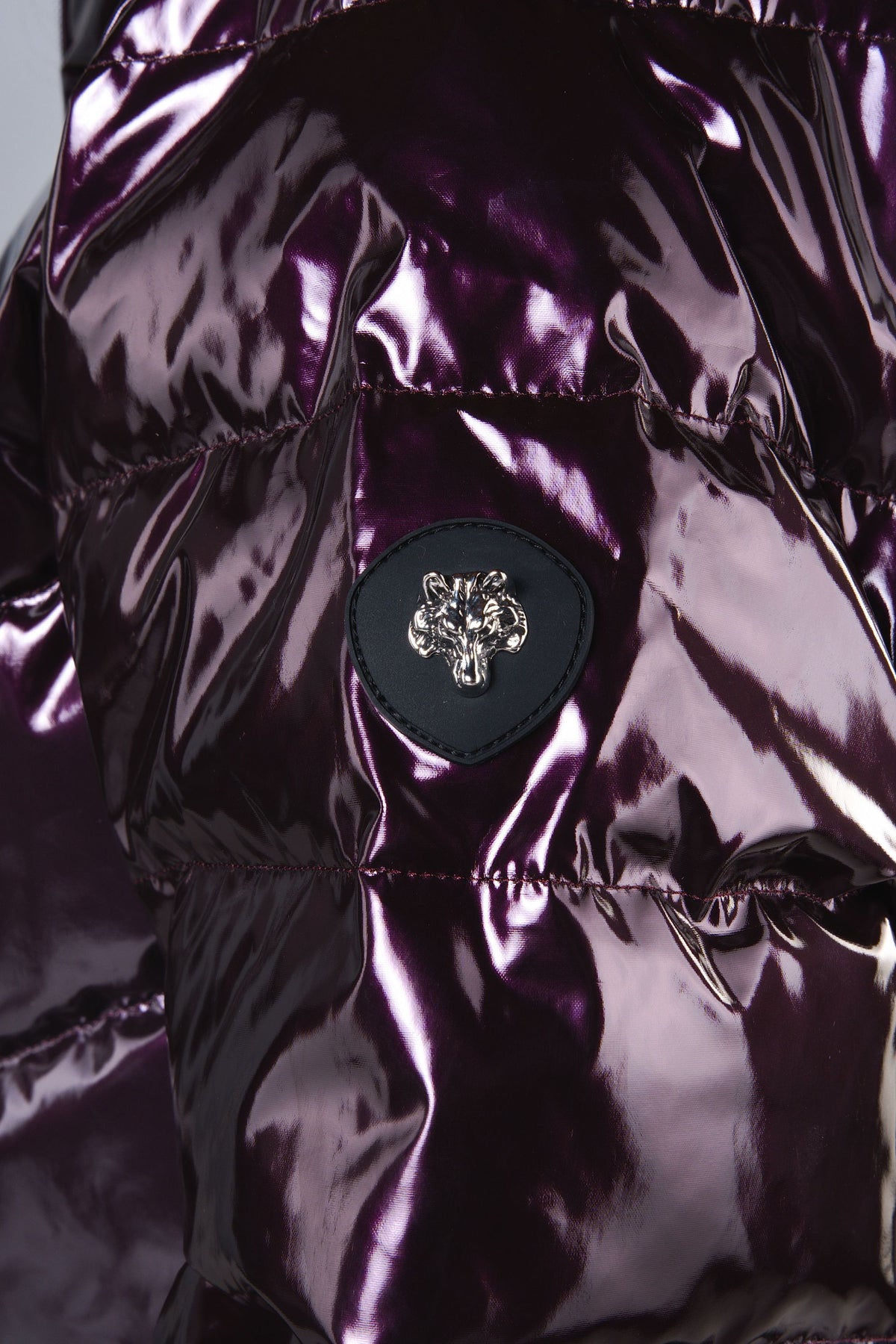 Women's Medium Weight Robin Coat - Glossy Purple