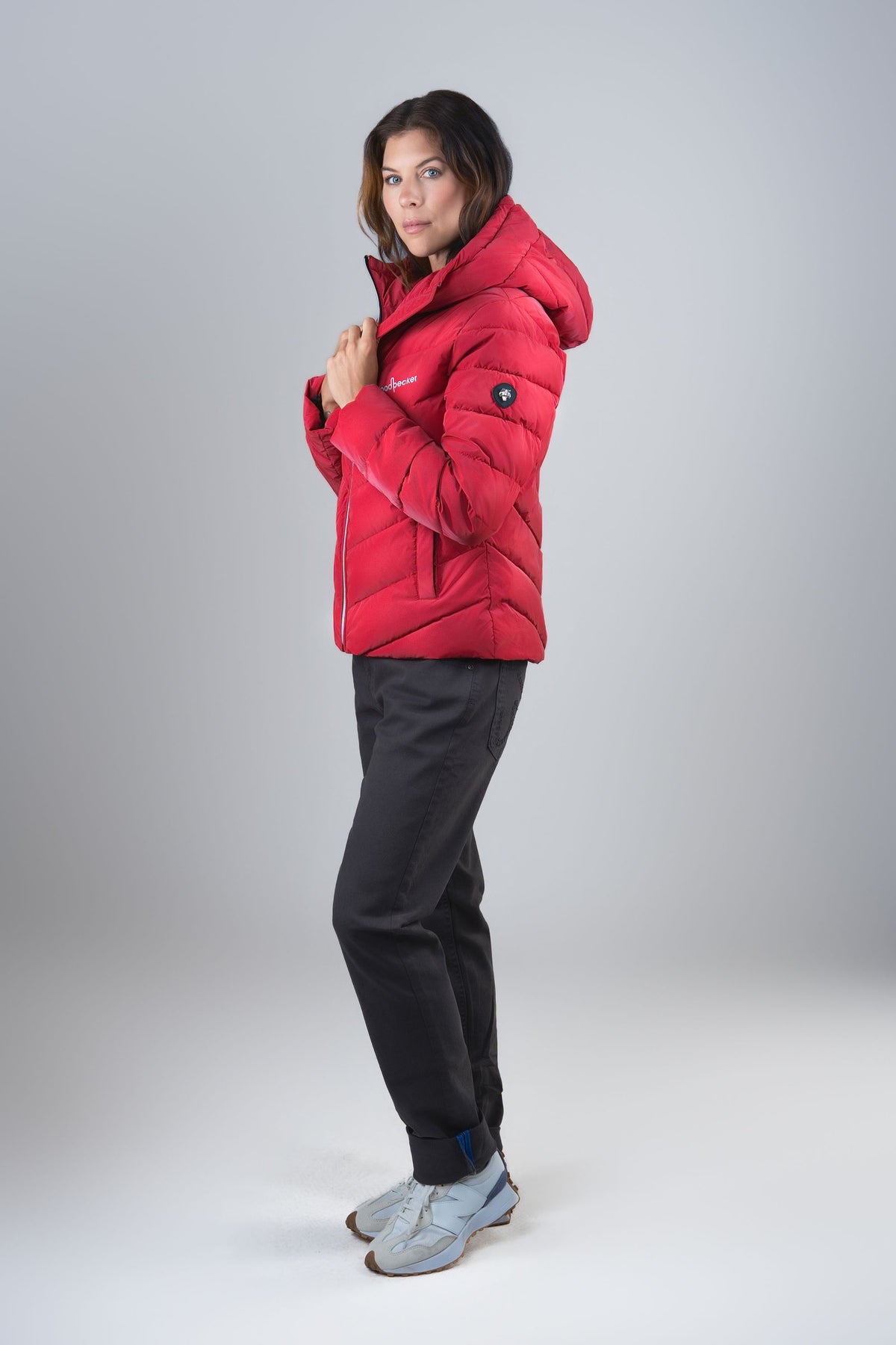 Women's Medium Weight Robin Coat - Red Diamond