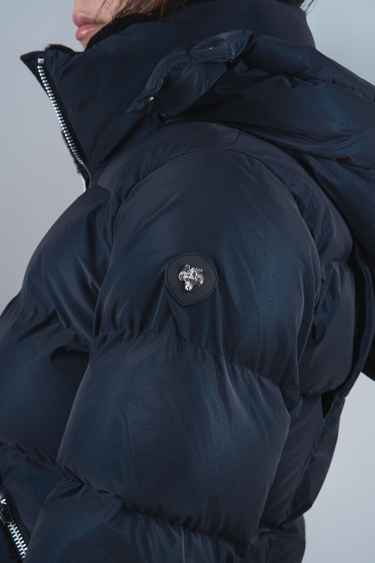 Women's Woody Bomber Jacket - Blue Diamond