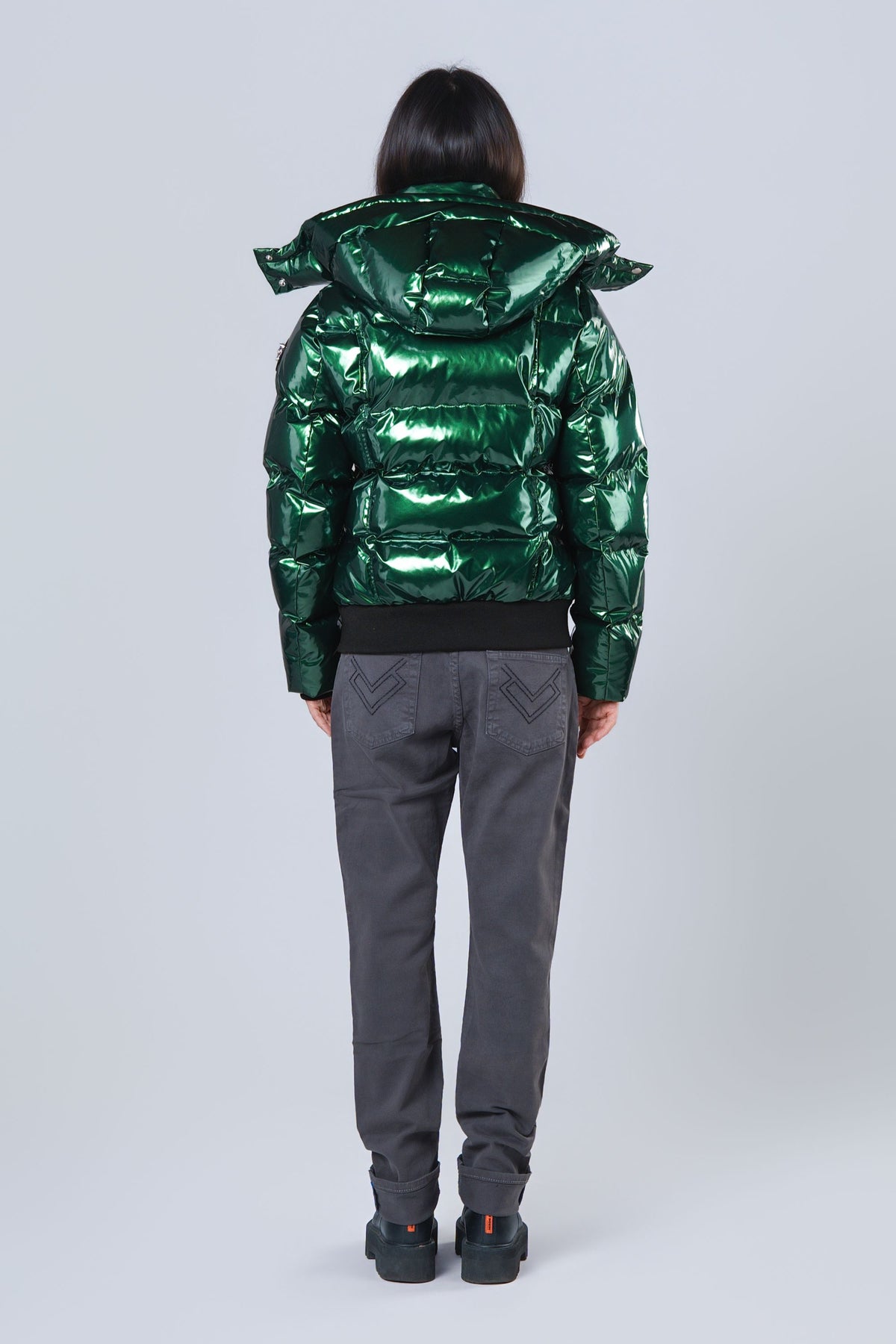 Women's Woody Bomber Jacket - Glossy Green