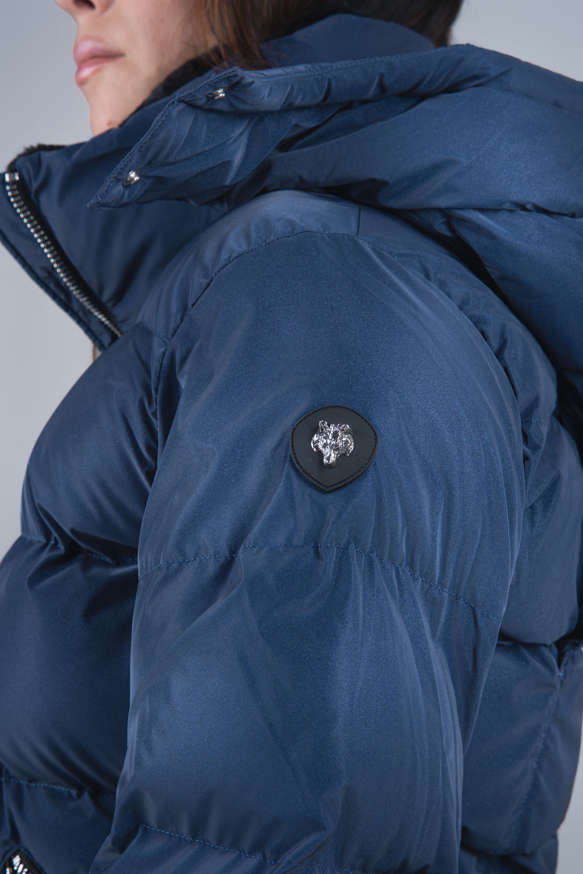 Women's Woody Bomber Jacket - Sapphire Diamond