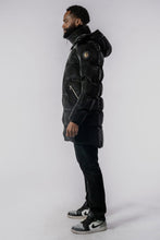 Load image into Gallery viewer, Men&#39;s Penguin Long Coat - Jamaica Special Edition - Black Diamond
