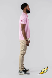 Men's Polo Shirt - Pink