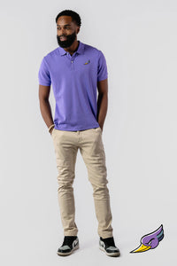 Men's Polo Shirt - Violet