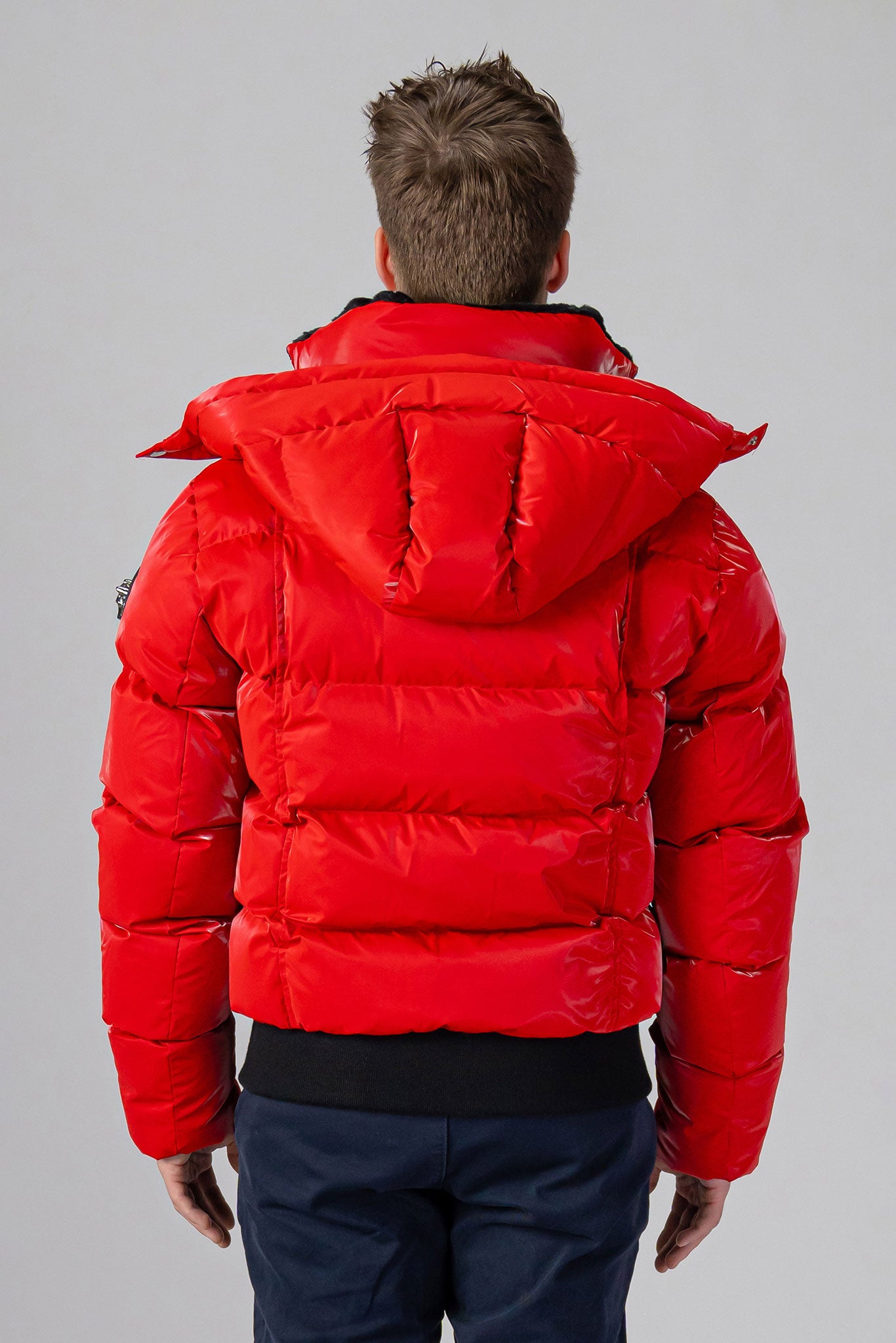 Woodpecker Woody Quilted Bomber Coat