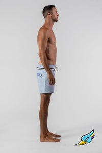 Men's Swim Short - Light Blue