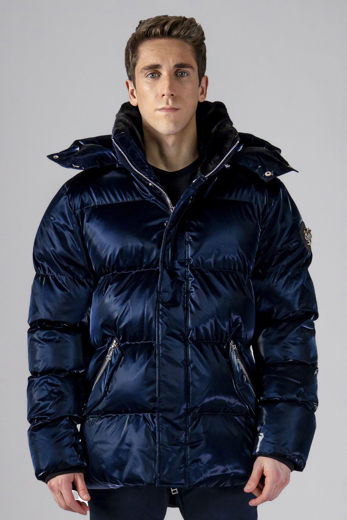 Navy Bumnester Coat