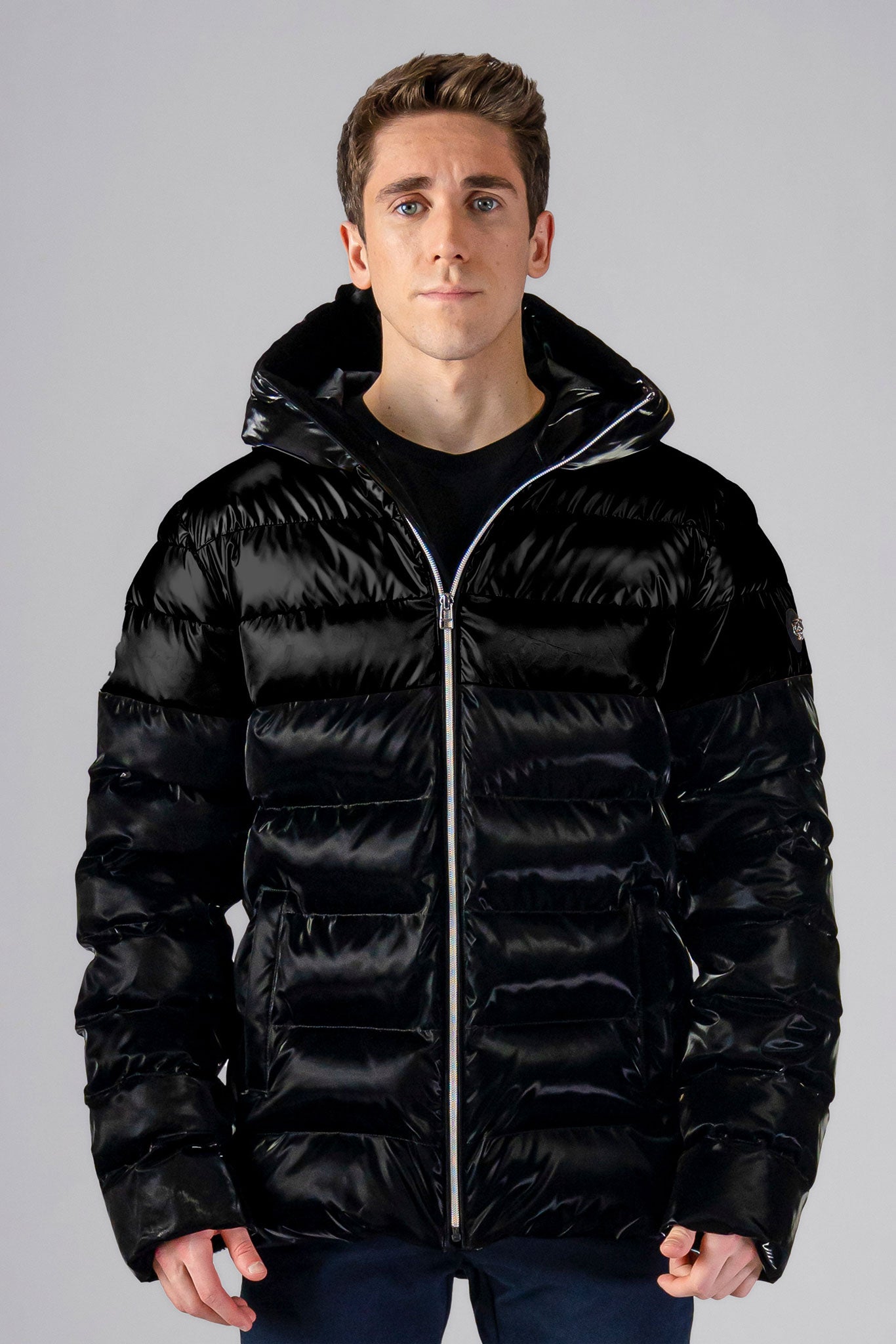Woodpecker Men's Sparrow Winter coat. High-end Canadian designer winter coat for men in 