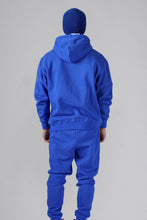 Load image into Gallery viewer, Woodpecker Unisex Cotton Sweatsuit, Cobalt Colour, Woodpecker, Coat, Moose, Knuckles, Canada, Goose, Mackage, Montcler, Will, Poho, Willbird, Nic, Bayley
