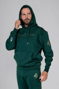 Woodpecker Unisex Cotton Sweatsuit, Forest Green Colour, Woodpecker, Coat, Moose, Knuckles, Canada, Goose, Mackage, Montcler, Will, Poho, Willbird, Nic, Bayley. Super cozy casual for home or activewear.