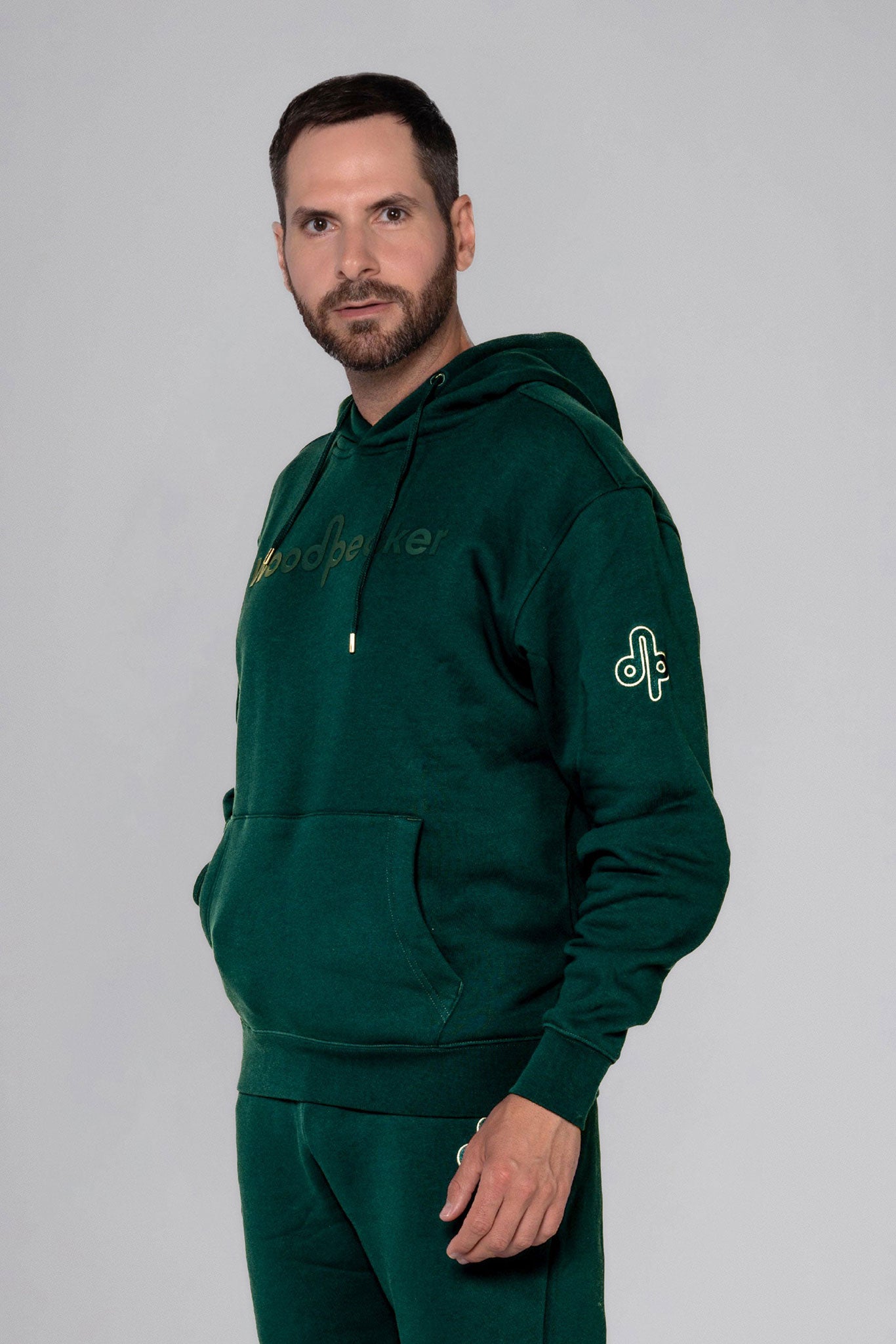 Green sweatsuit best sale