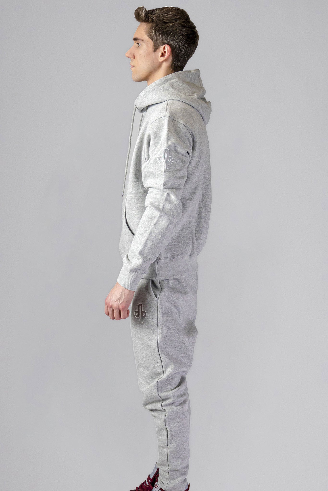 Woodpecker Unisex Cotton Sweatsuit, Grey Colour, Woodpecker, Coat, Moose, Knuckles, Canada, Goose, Mackage, Montcler, Will, Poho, Willbird, Nic, Bayley. Super cozy casual for home or activewear.