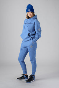 Woodpecker Unisex Cotton Sweatsuit, Light Blue Colour, Woodpecker, Coat, Moose, Knuckles, Canada, Goose, Mackage, Montcler, Will, Poho, Willbird, Nic, Bayley. Super cozy casual for home or activewear.