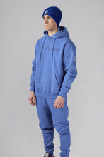 Load image into Gallery viewer, Woodpecker Unisex Cotton Sweatsuit, Light Blue Colour, Woodpecker, Coat, Moose, Knuckles, Canada, Goose, Mackage, Montcler, Will, Poho, Willbird, Nic, Bayley. Super cozy casual for home or activewear.
