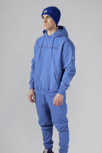 Woodpecker Unisex Cotton Sweatsuit, Light Blue Colour, Woodpecker, Coat, Moose, Knuckles, Canada, Goose, Mackage, Montcler, Will, Poho, Willbird, Nic, Bayley. Super cozy casual for home or activewear.